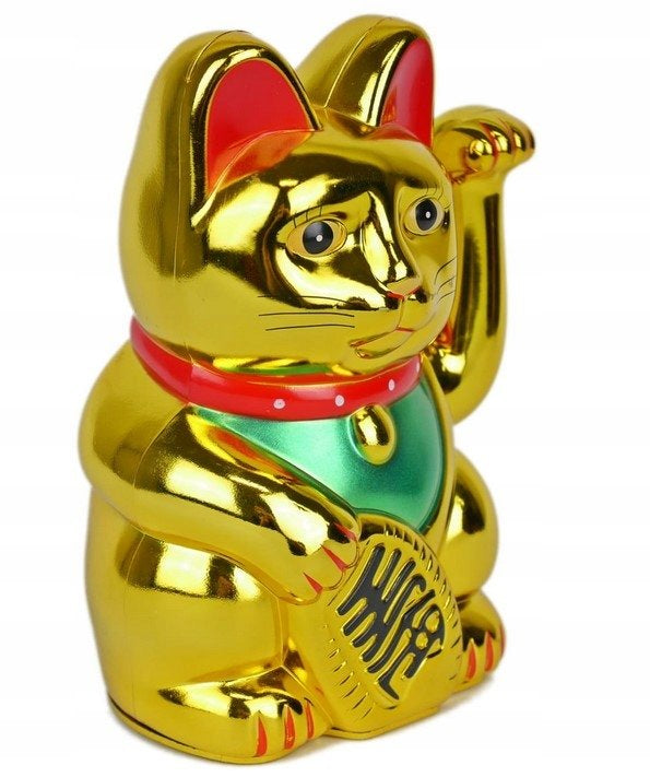 Japoński Kot Maneki-Neko Chiński Szczęścia 20cm