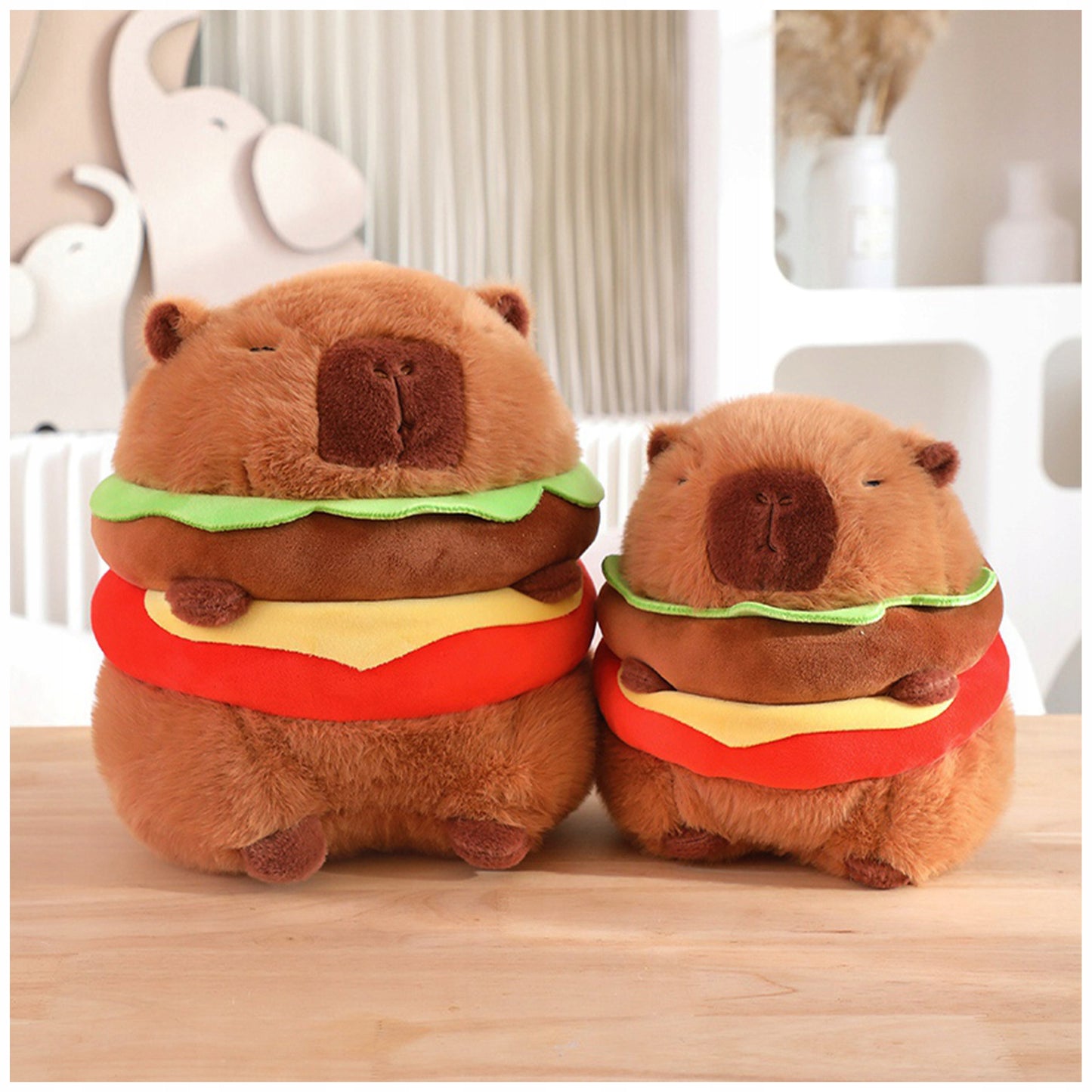 KAPIBARA pluszowa maskotka HAMBURGER