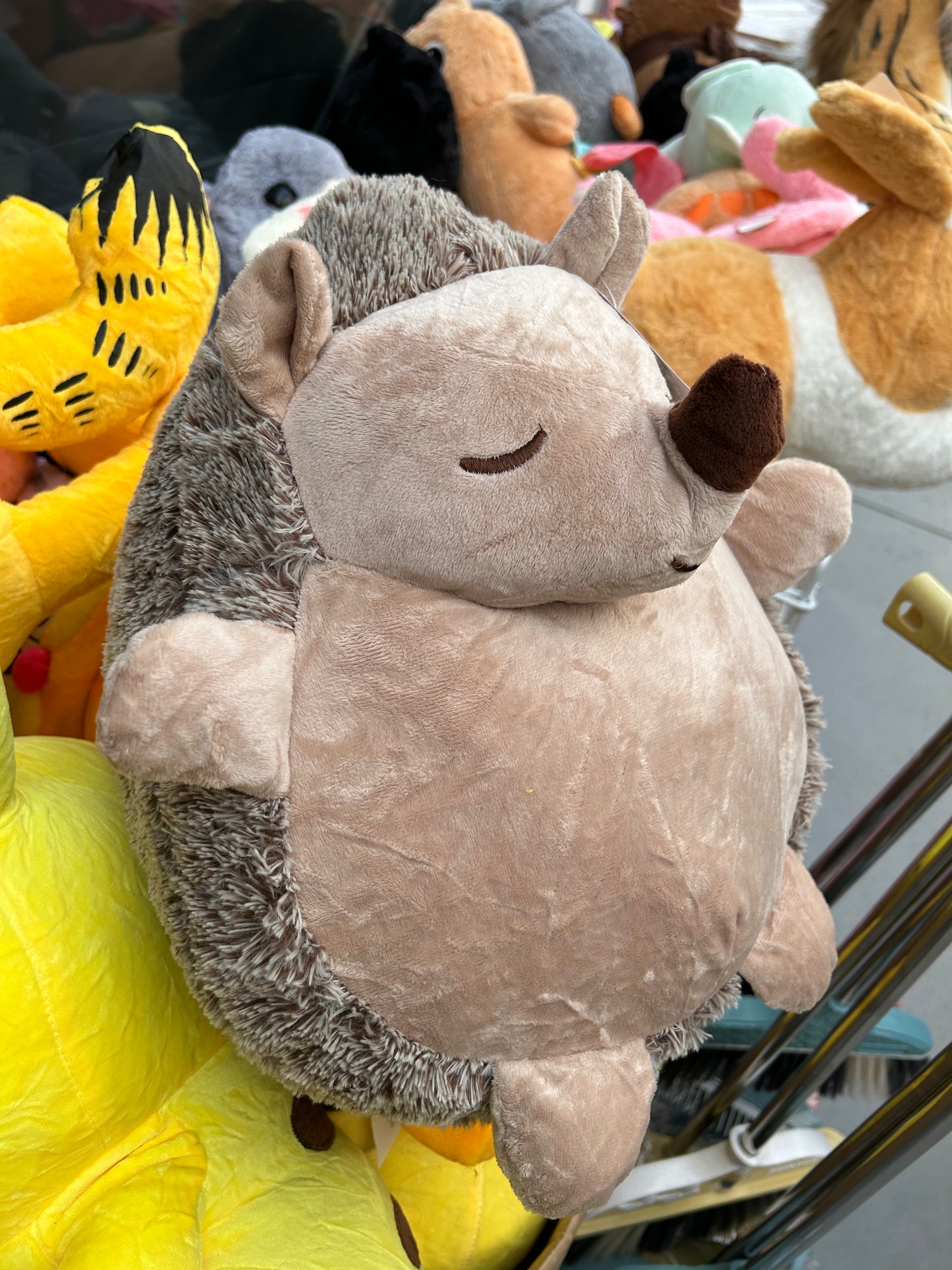 Maskotka Duża Pluszak 3W1 Poduszka Z Kocem Jeżyk Jeż 45Cm Pluszowy Jeż Duży