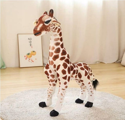 STOJĄCA ŻYRAFA PLUSZOWA MIĘKKA MASKOTKA DLA DZIECI PLUSZAK 70 cm